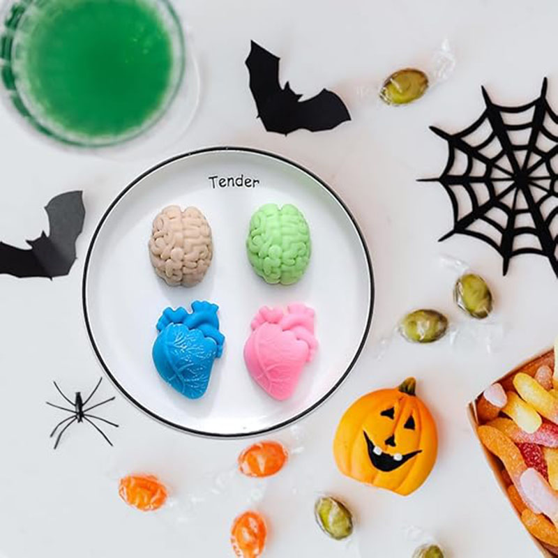 Candle Supplies Shop - Human Brain And Heart Silicone Molds