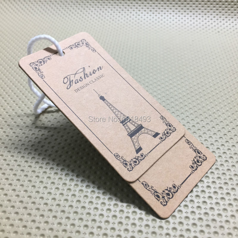 customize clothing kraft paper - Kraft Hang Tag recension och pris