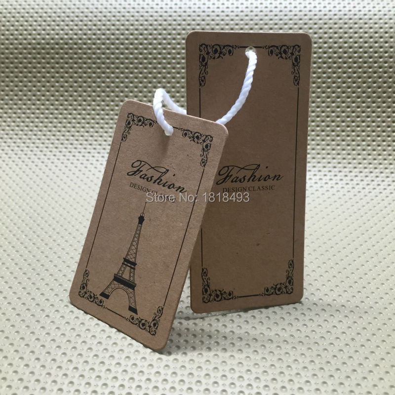 customize clothing kraft paper - Kraft Hang Tag recension och pris