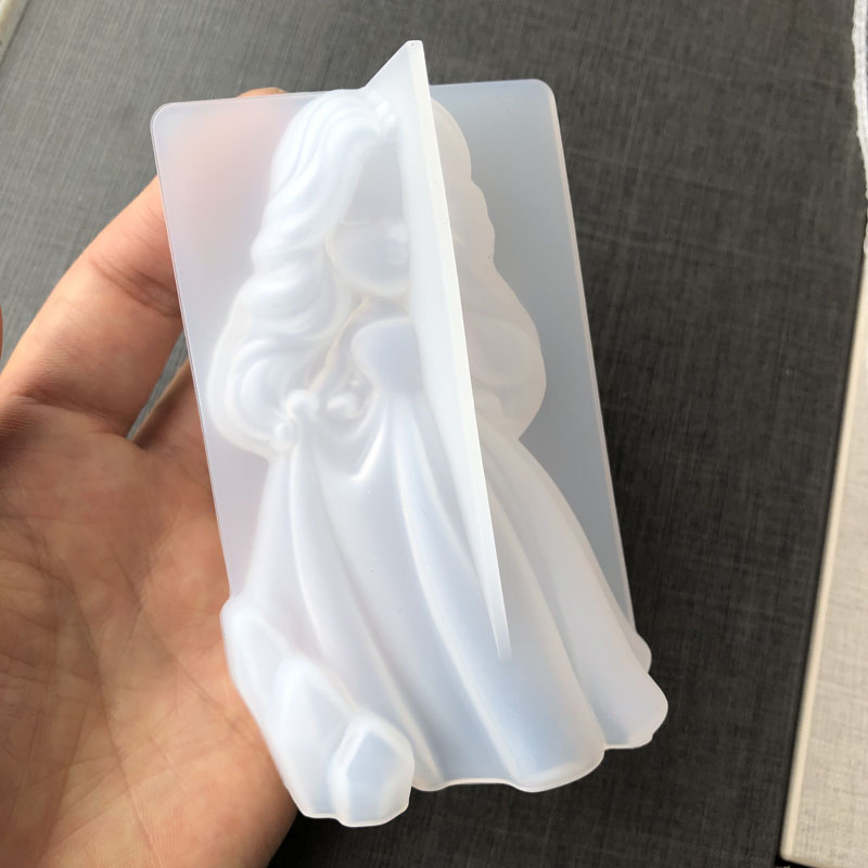 3D Cute Princess Silicone Cand - Candle Making Supplies For Beginners recension och pris