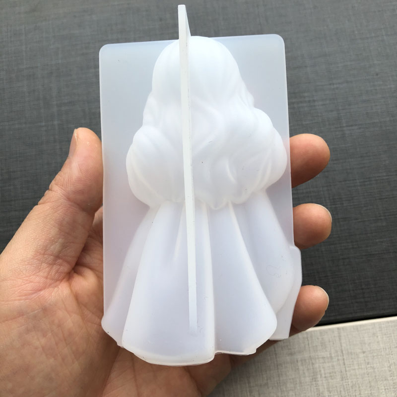 3D Cute Princess Silicone Cand - Candle Making Supplies For Beginners recension och pris