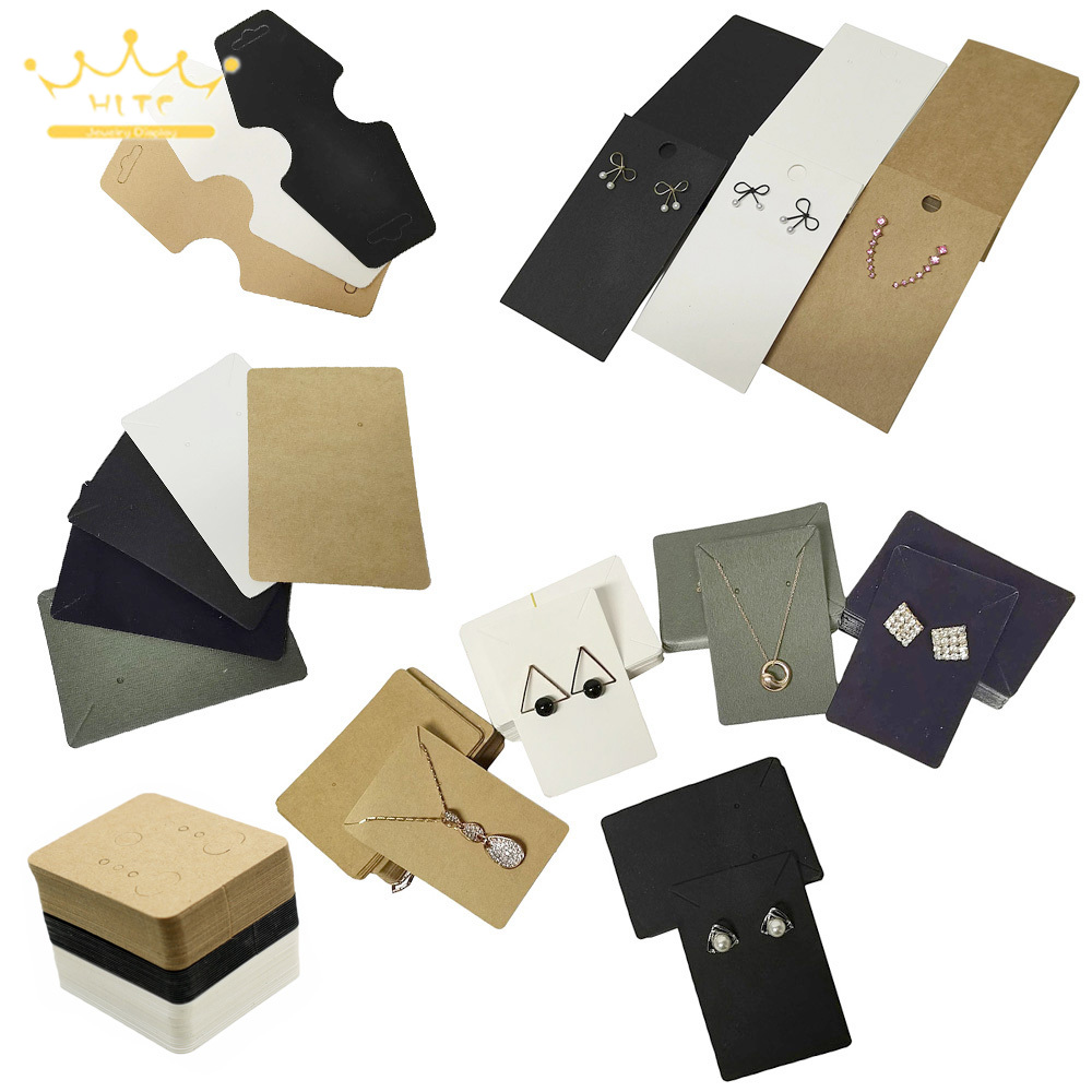 Kraft Paper Ear Stud Hang Tag  - Kraft Hang Tag recension och pris