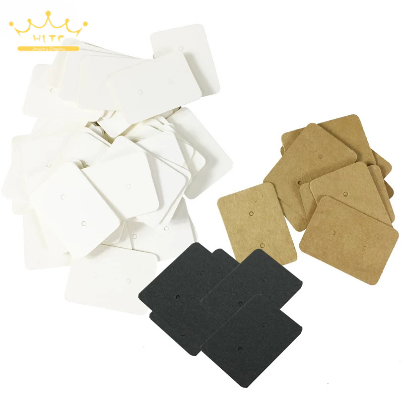 Kraft Paper Ear Stud Hang Tag  - Kraft Hang Tag recension och pris