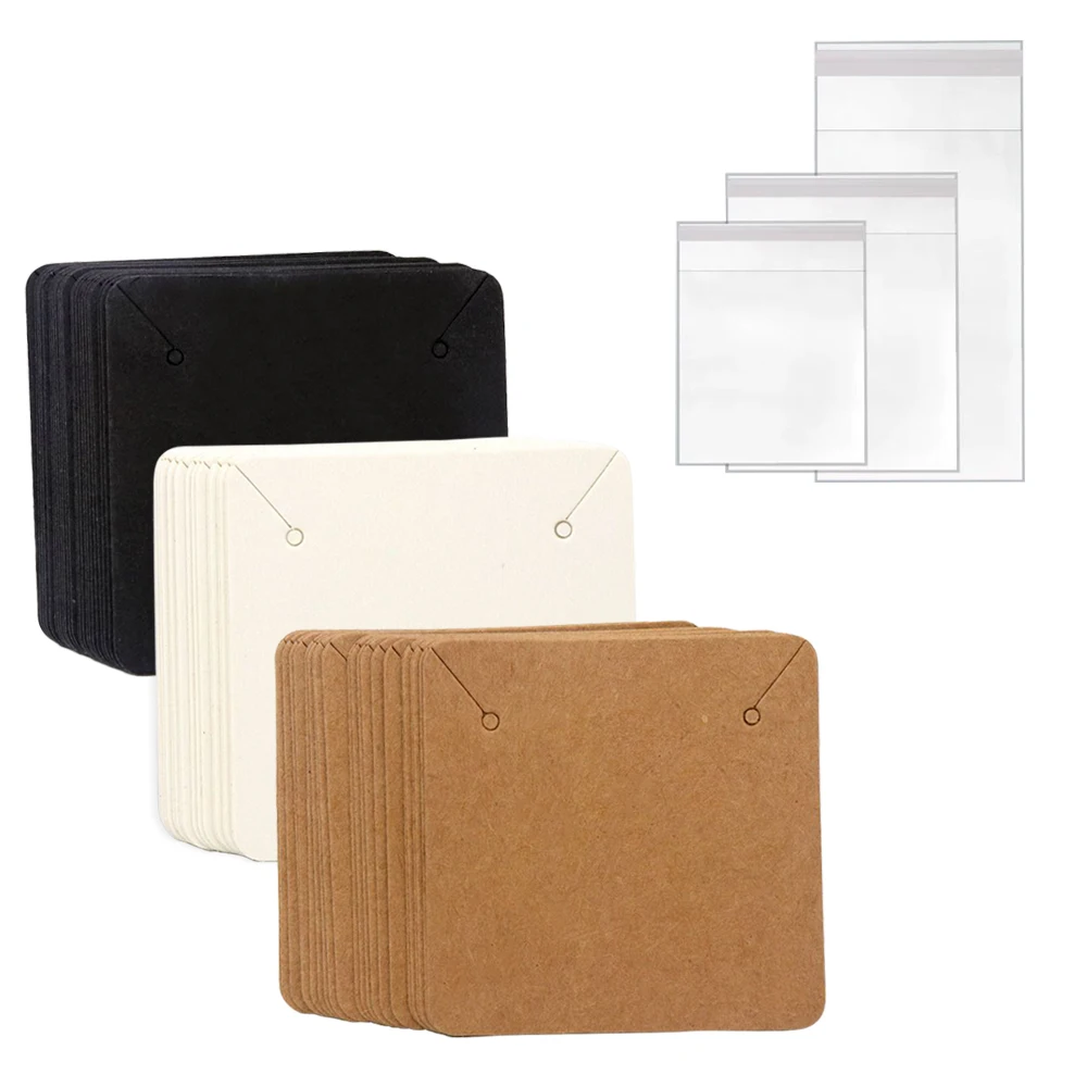 50PCS 5x5cm Blank Kraft Paper  - Kraft Hang Tag recension och pris