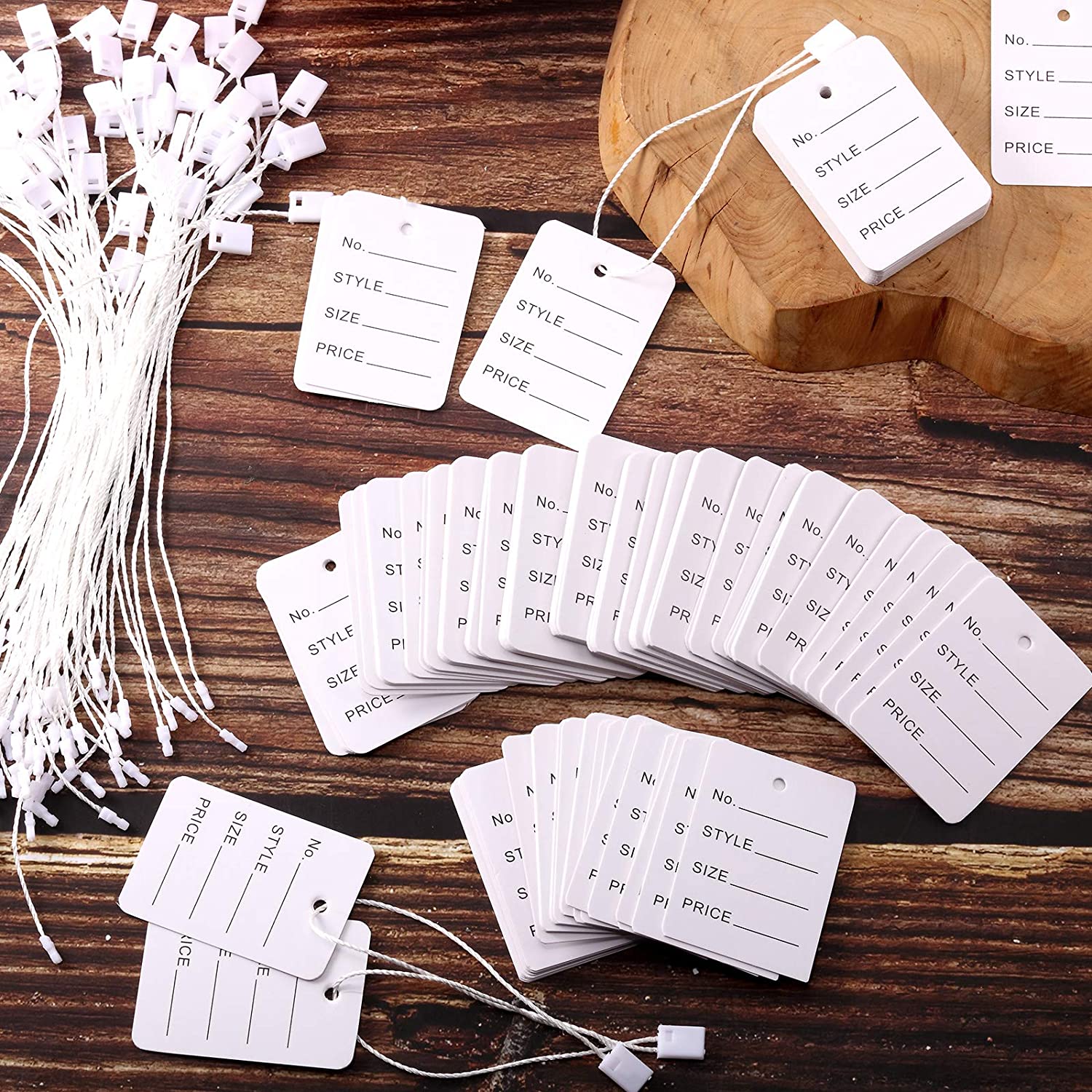 100pcs/lot 3.5x5cm Price Tags  - Kraft Hang Tag recension och pris