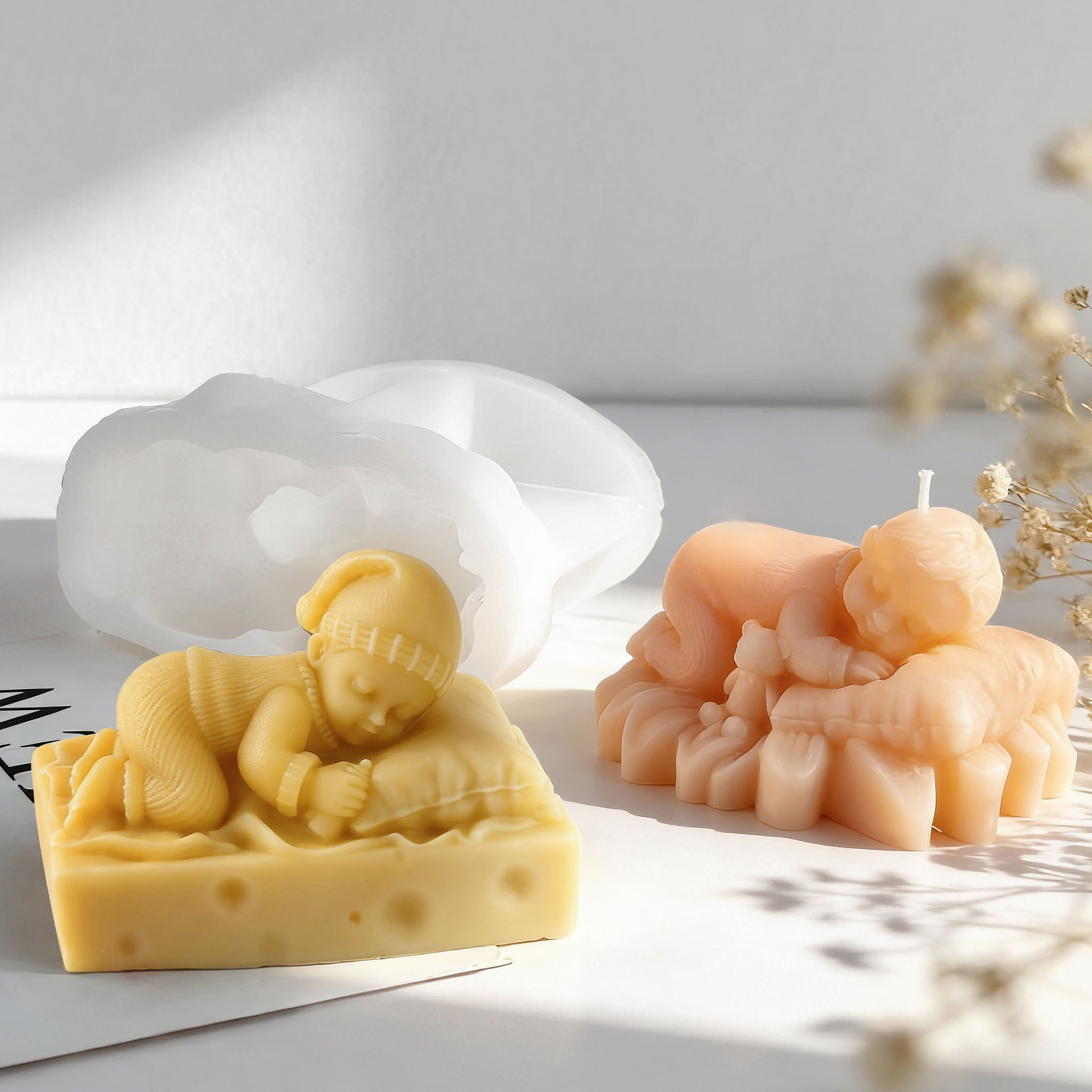 DIY Sleeping Baby Silicone Can - Candle Supplies Shop recension och pris
