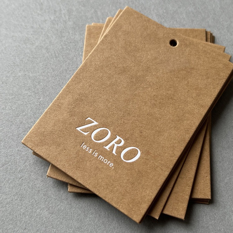 Custom Clothing Tags High Qual - Kraft Hang Tag recension och pris