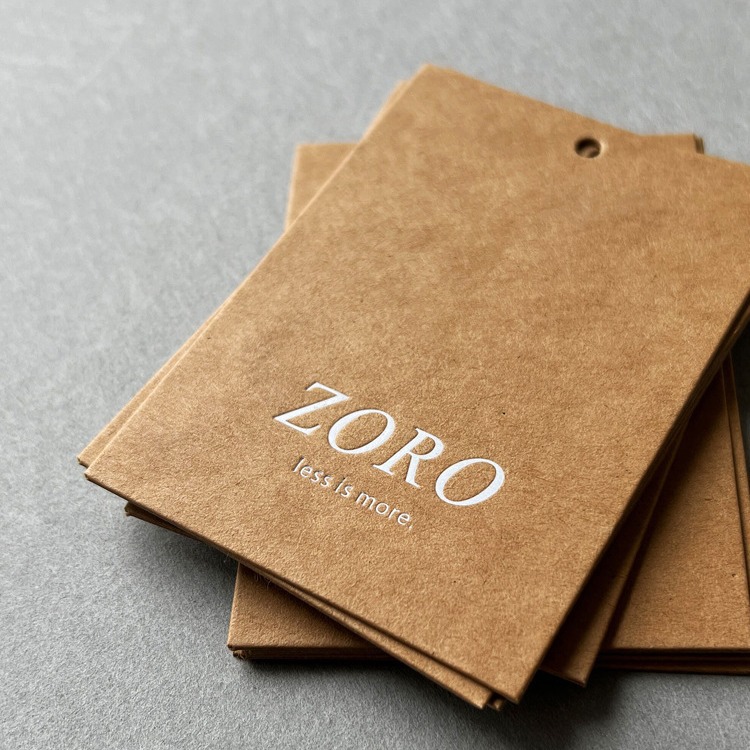 Custom Clothing Tags High Qual - Kraft Hang Tag recension och pris