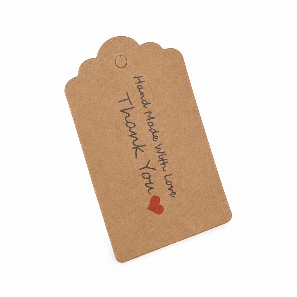 100pcs Handmade Kraft Paper Ha - Kraft Hang Tag recension och pris