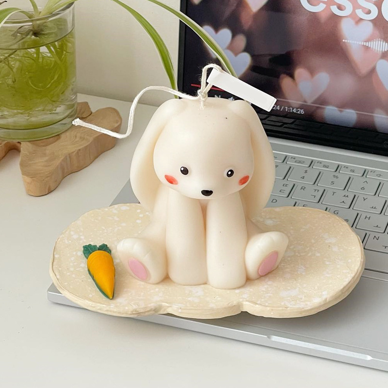 Sitting Rabbit Silicone Candle - Candle Supplies Shop recension och pris