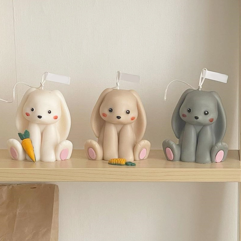 Sitting Rabbit Silicone Candle - Candle Supplies Shop recension och pris