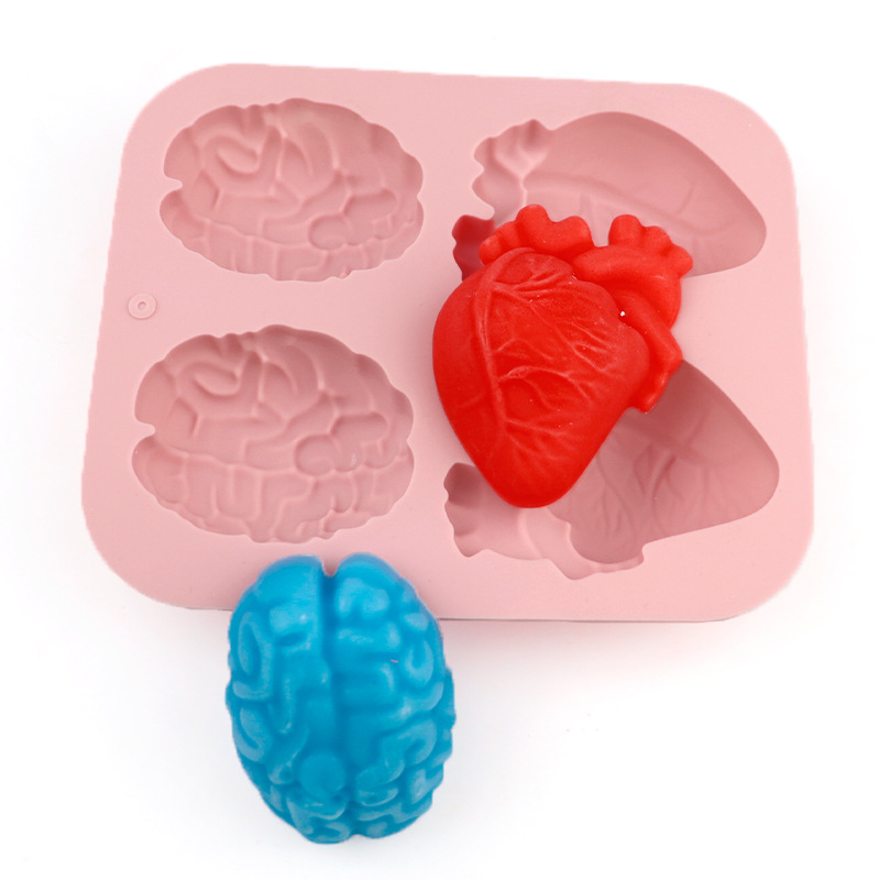 Human Brain And Heart Silicone - Candle Supplies Shop recension och pris