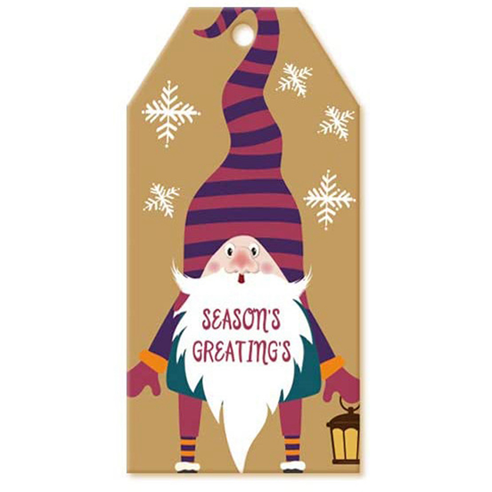 Merry Christmas Tags Kraft Pap - Kraft Hang Tag recension och pris