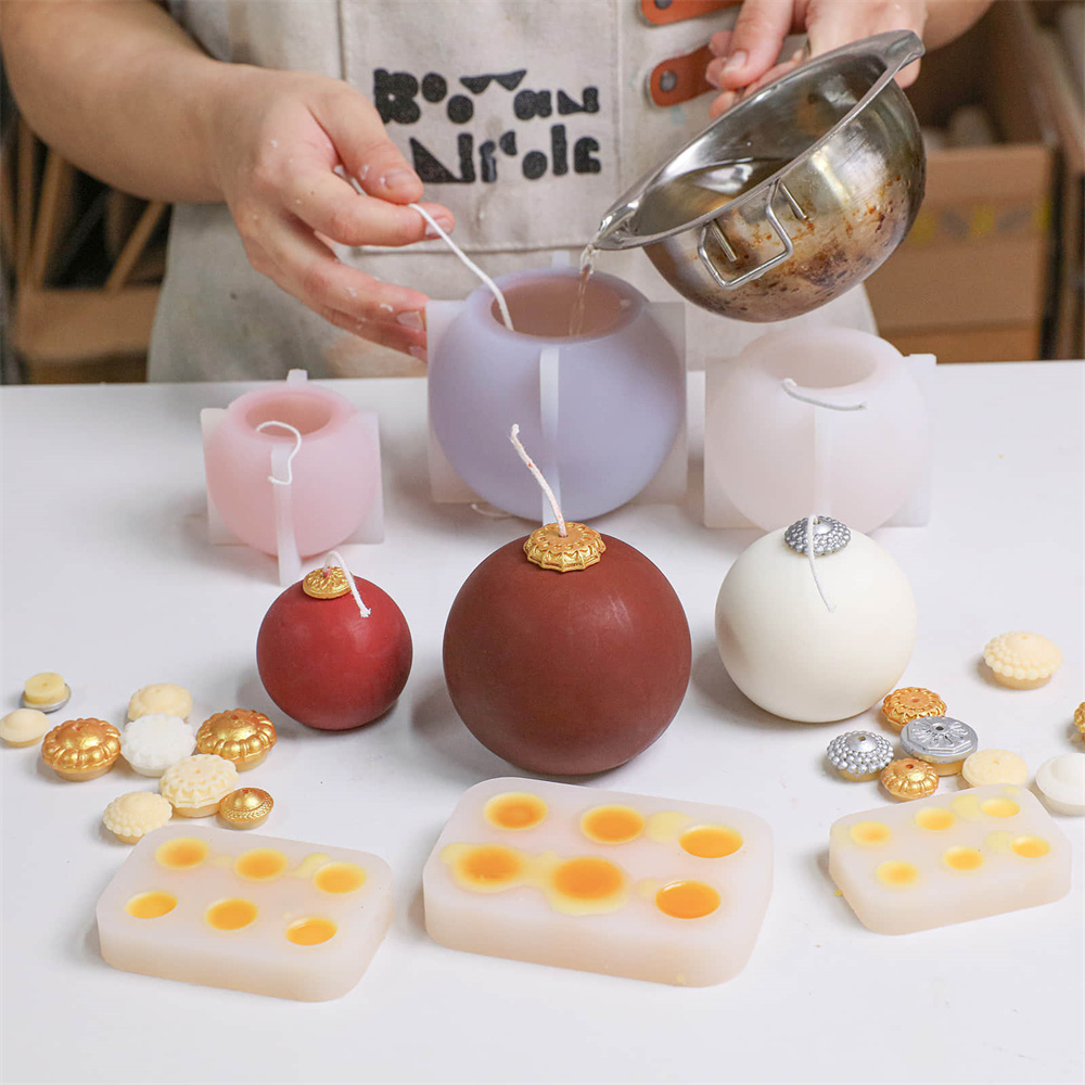 Nicole Christmas Bauble Candle - Candle Making Supplies For Beginners recension och pris