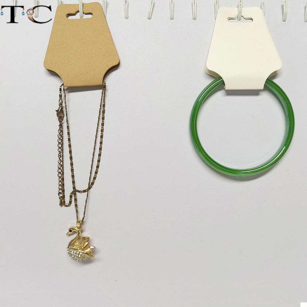 Kraft Paper Ear Stud Hang Tag  - Kraft Hang Tag recension och pris