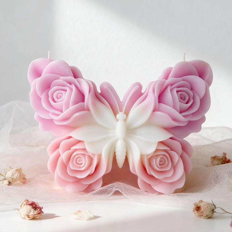 DIY Rose Butterfly Form Silico - Candle Supplies Shop recension och pris