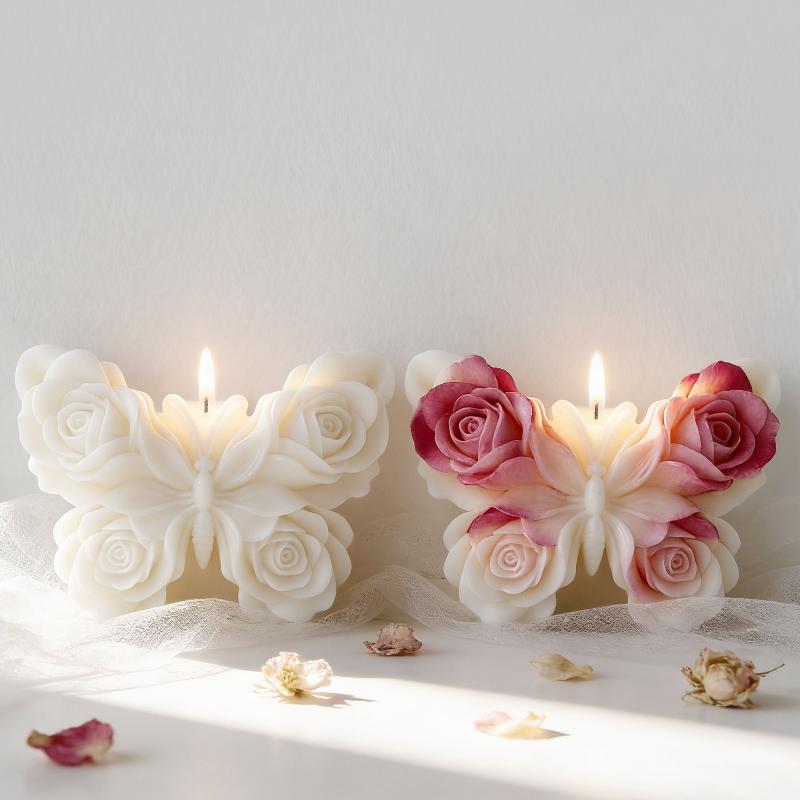 DIY Rose Butterfly Form Silico - Candle Supplies Shop recension och pris