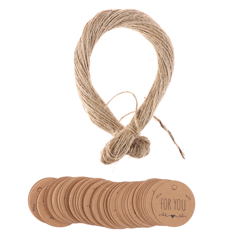 100Pcs Kraft Paper Hang Tag fo - Kraft Hang Tag recension och pris